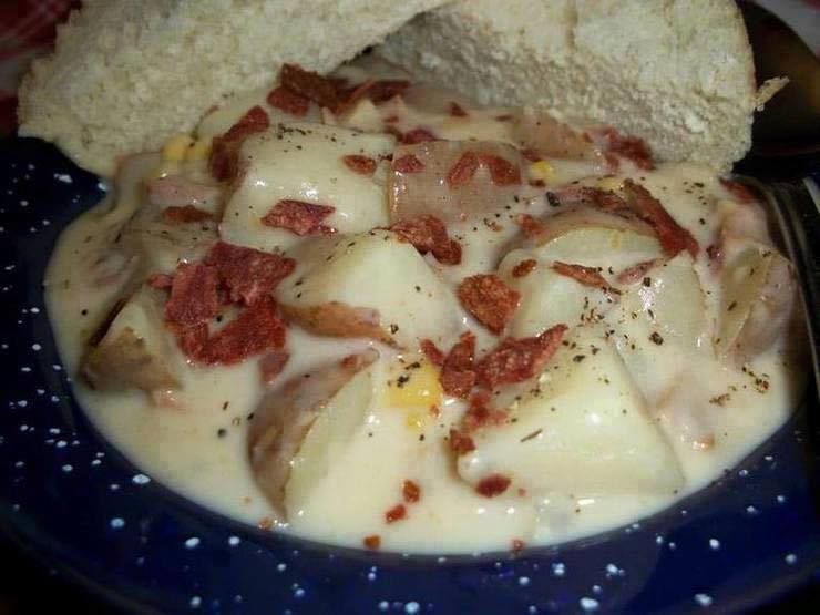 Potato Ham and Cheese Soup