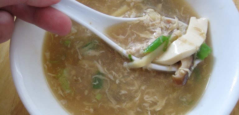 Skinny Hot and Sour Chicken Soup