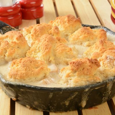 Chicken Biscuit Casserole
