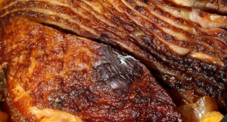 Crock-Pot Brown Sugar Pineapple Ham