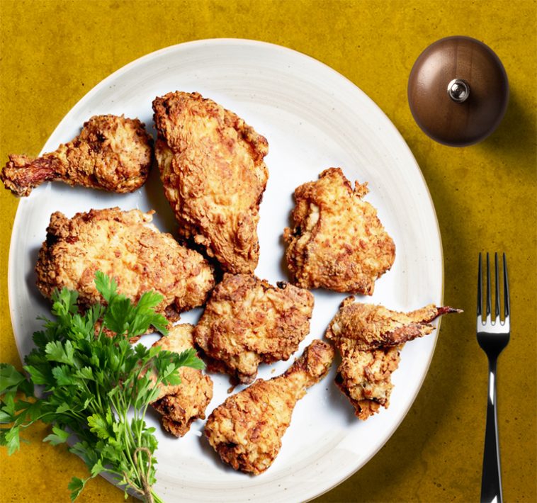 Fake and Bake Fried Chicken