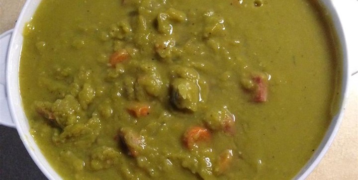 Hearty and Healthy Split Pea, Ham and Barley Soup