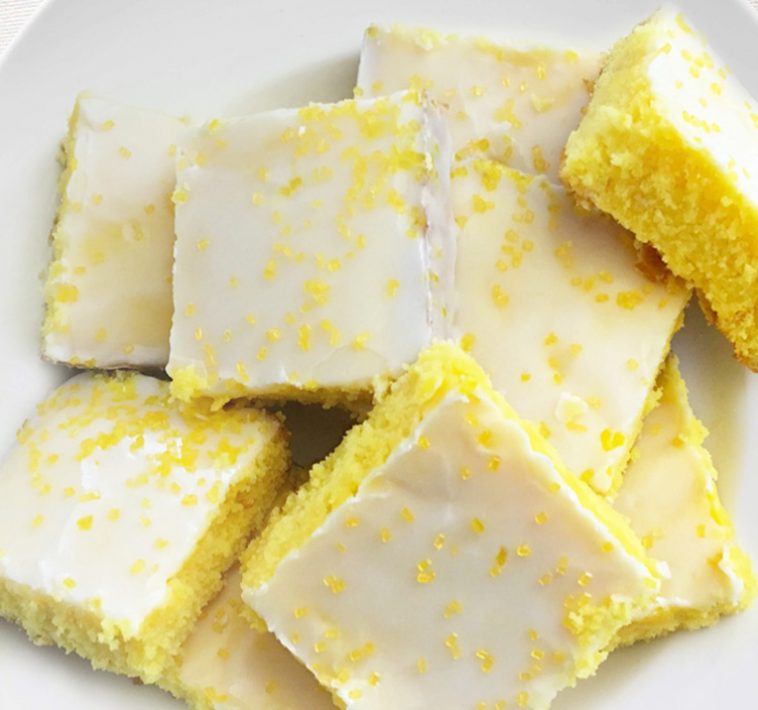 Lemon Cream Cheese Brownies