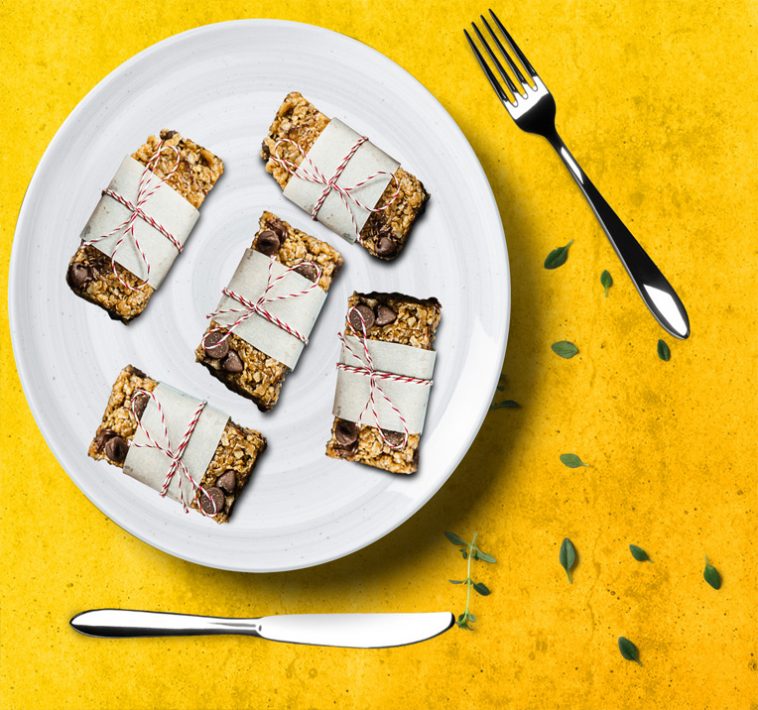 No Bake Chewy Granola Bars