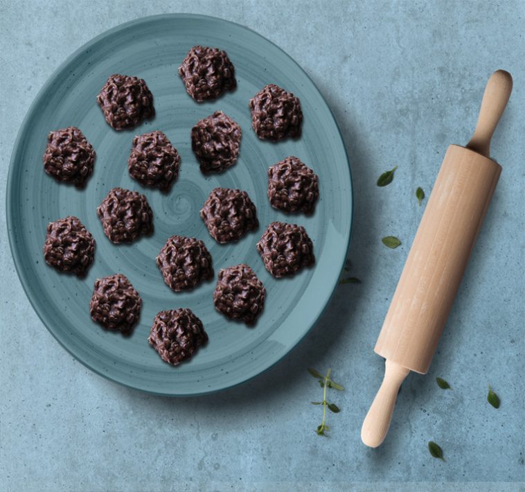 No-Bake Chocolate Peanut Butter Drops
