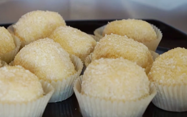 No Bake Coconut Snowballs