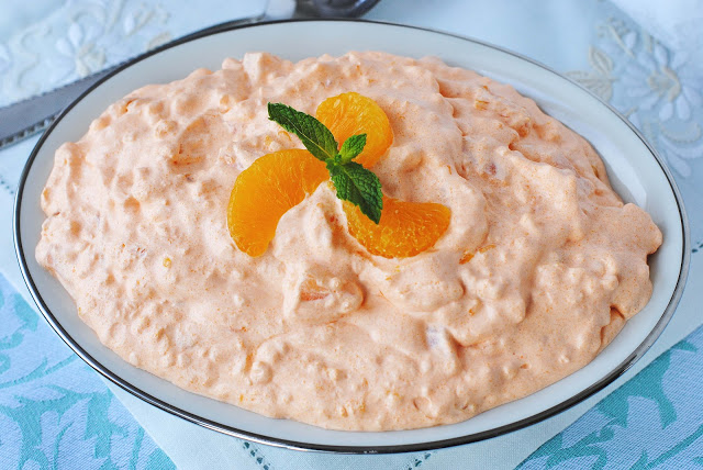 Orange Fluff Jello Salad