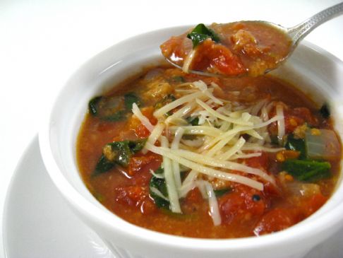 Dreamy Tomato Soup Florentine