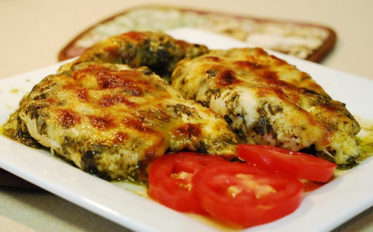 Pesto Chicken Bake