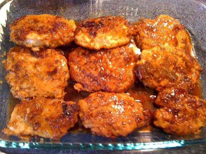 Crunchy Honey Garlic Pork Chops : And You Can Use Chicken