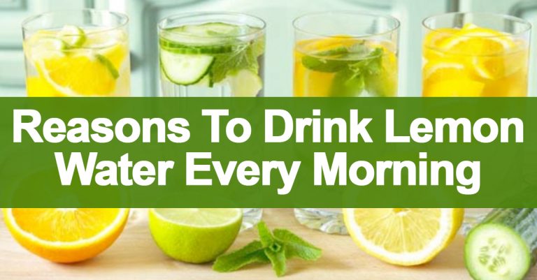 7 Reasons To Drink Lemon Water Every Morning