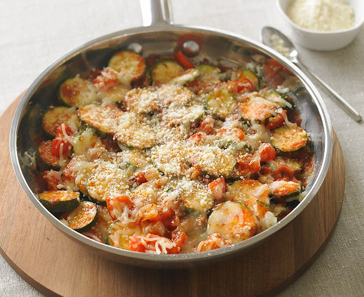 Stovetop Zucchini Parmesan
