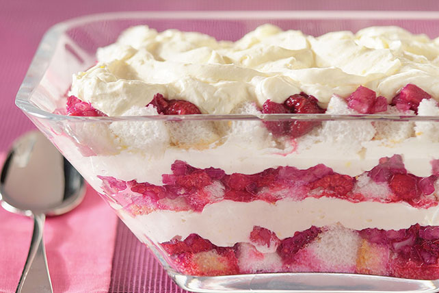 Pineapple-Raspberry Trifle