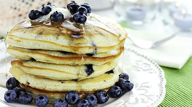 Biggest-Loser Blueberry Pancakes