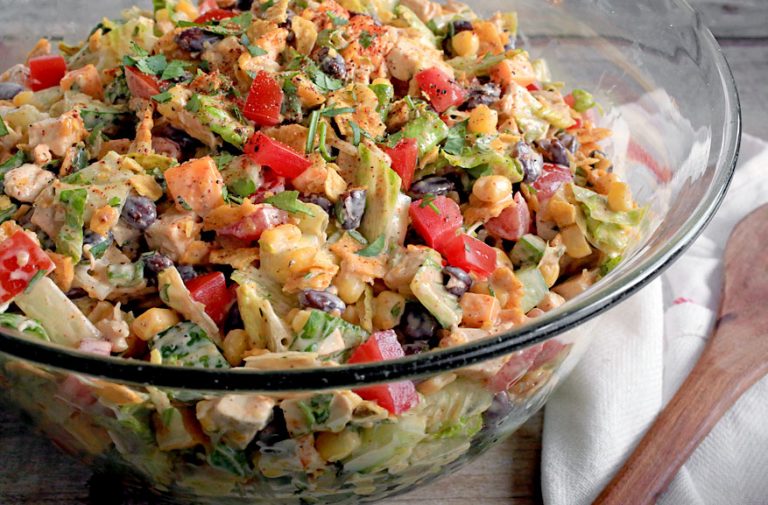 Tex-Mex Chopped Chicken Salad