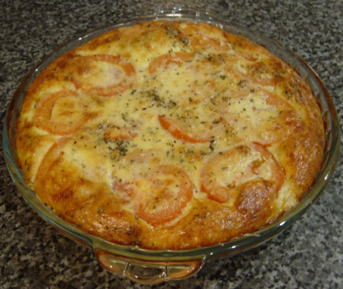 Crustless Zucchini Pie