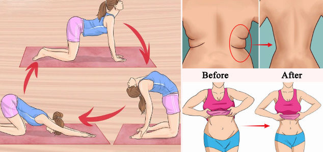 Yoga Poses For Beginners To Get Rid of Belly & Back Fat