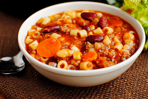 Olive Garden Slow Cooker Pasta Fagioli Recipe