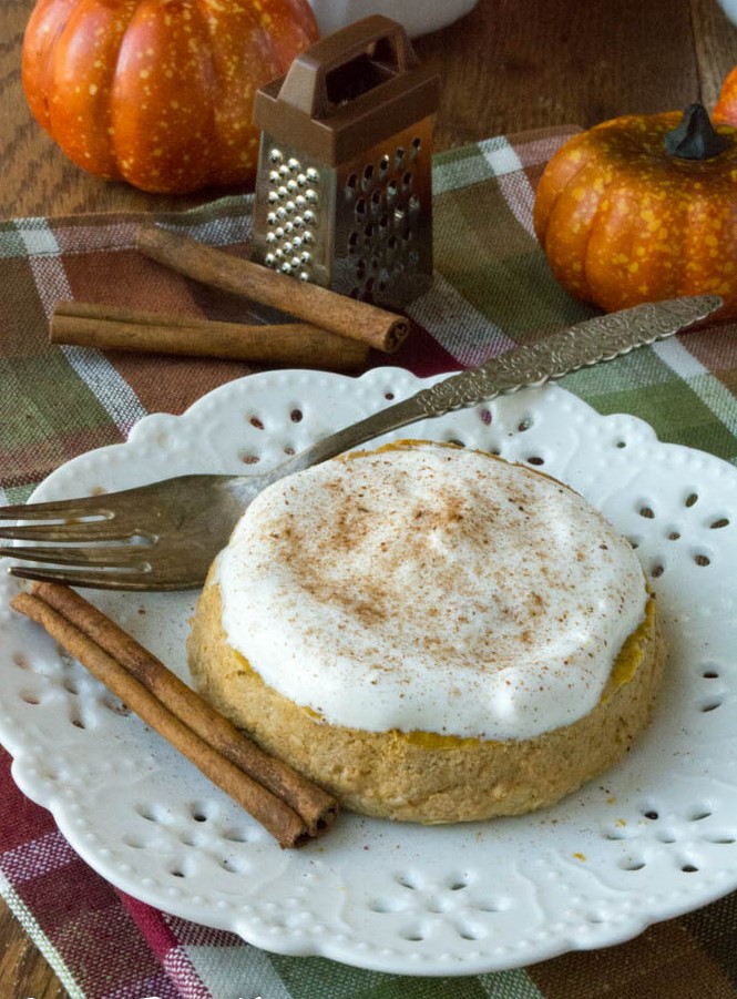 Healthy Pumpkin Pie Custard: Gluten Free & Low Carb