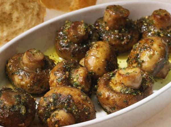 Roasted Garlic Mushrooms