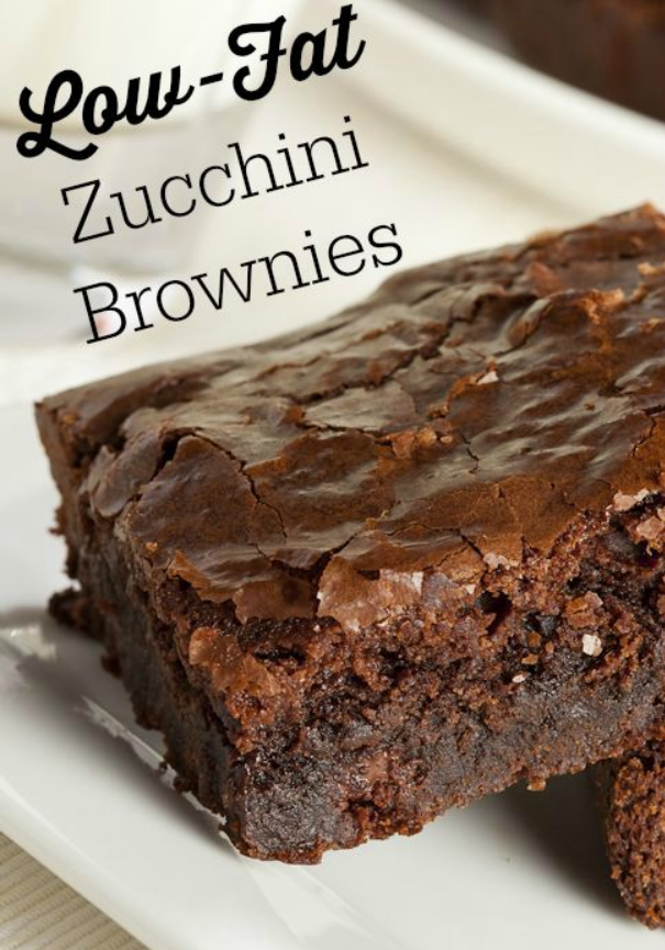 LOW-FAT ZUCCHINI BROWNIE