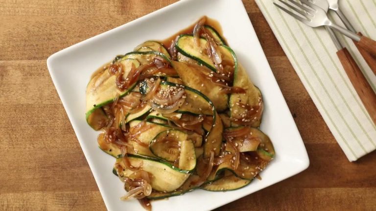 JAPANESE ZUCCHINI AND ONIONS