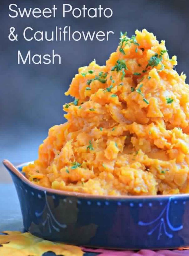 SWEET POTATO CAULIFLOWER MASH