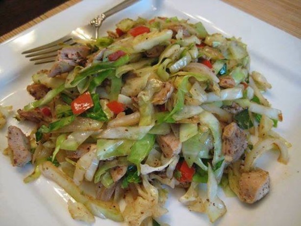 Chicken Cabbage Stir-Fry