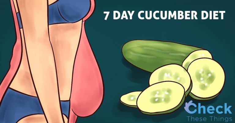 7-DAY CUCUMBER DIET (WITH AN EXERCISES PLAN) THAT DROPS POUNDS VERY FAST