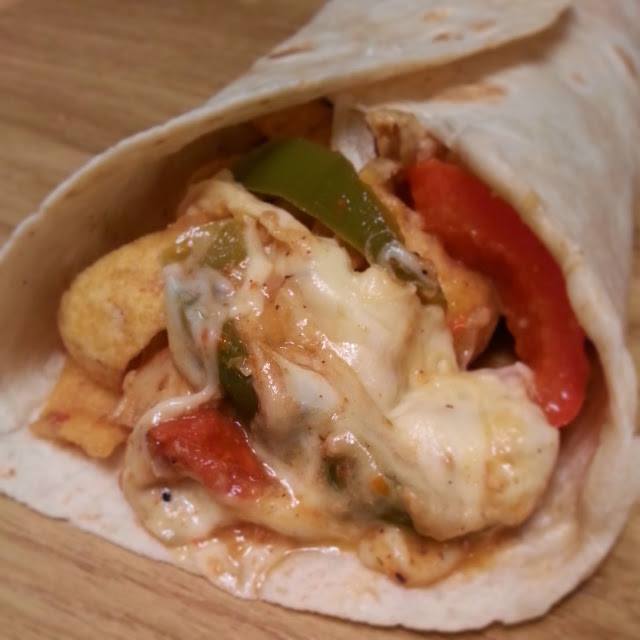 SKINNY CROCK POT CHICKEN FAJITA MELTS