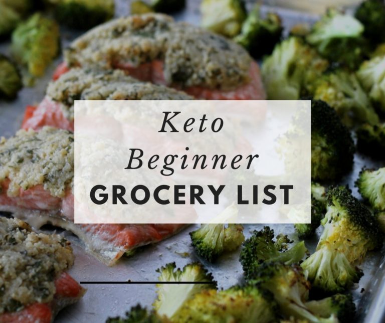 KETO BEGINNER GROCERY LIST