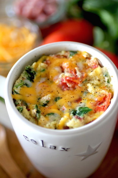 2-Minute Omelet in a Mug