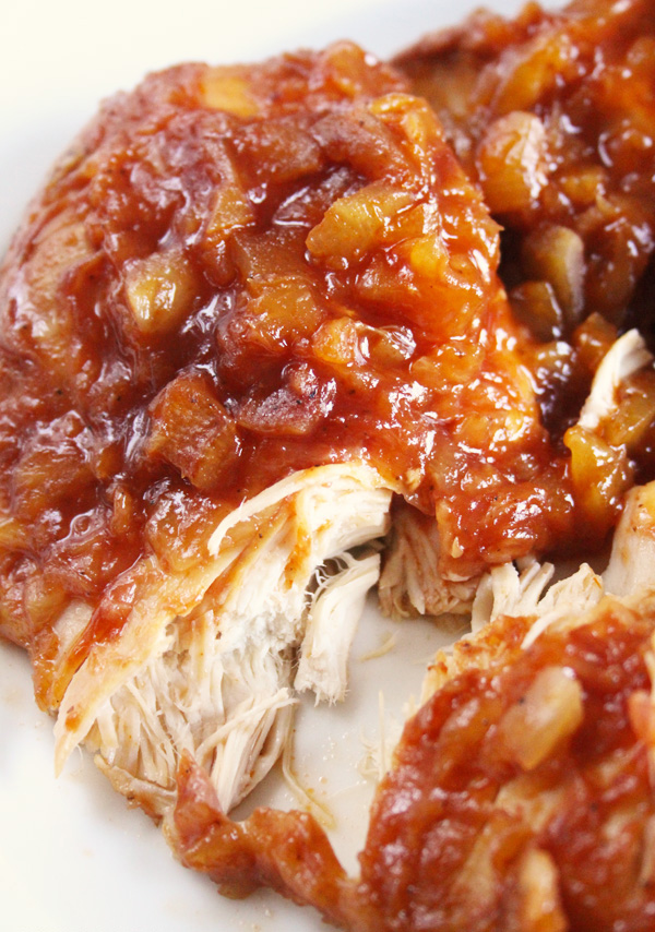 3 Ingredient Crock Pot Hawaiian Chicken