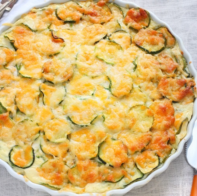 Crustless Zucchini Quiche