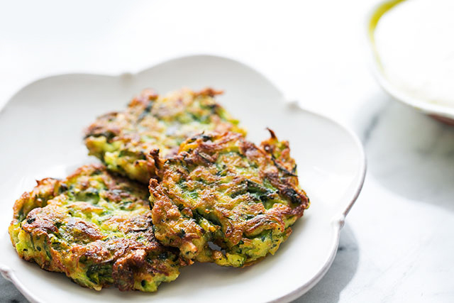 ZUCCHINI FRITTERS