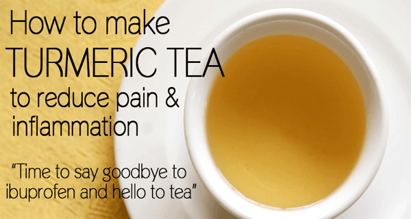 HOW TO MAKE TURMERIC PAIN RELIEF TEA