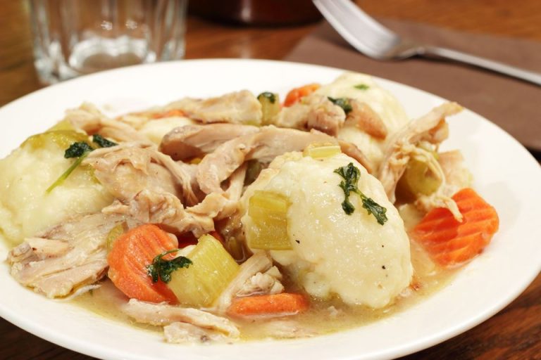 CHICKEN & DUMPLINGS RECIPE