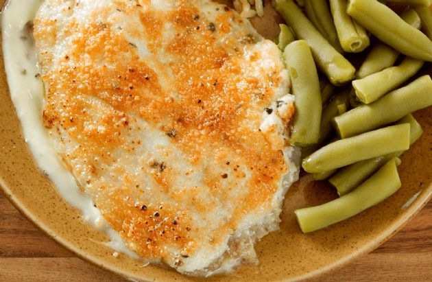 BROILED TILAPIA PARMESAN