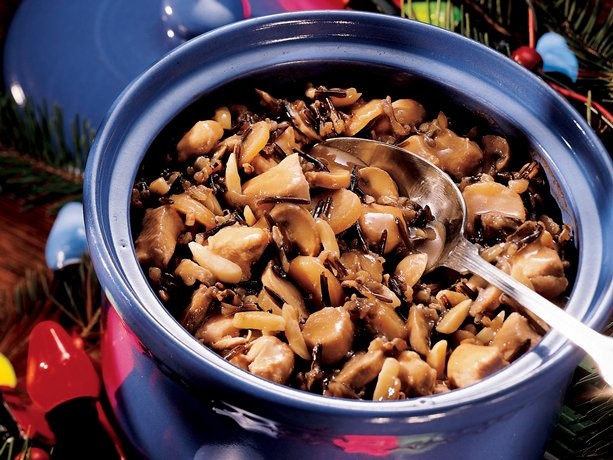 CHICKEN & WILD RICE CASSEROLE