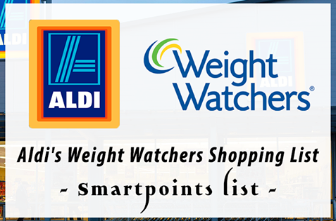 ALDI’S WEIGHT WATCHERS SHOPPING LIST