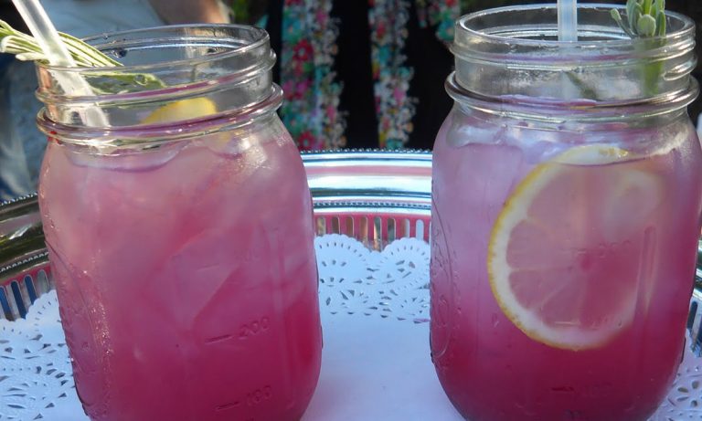 HOW TO MAKE LAVENDER LEMONADE TO GET RID OF HEADACHES & ANXIETY