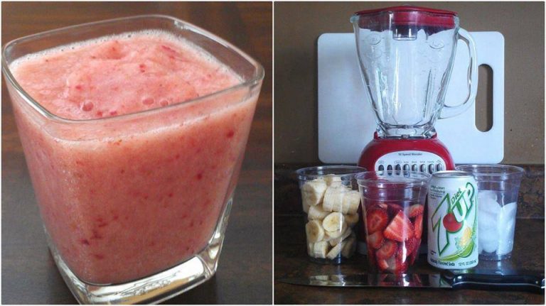 STRAWBERRY BANANA SLUSHY