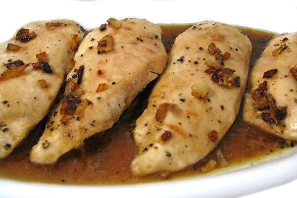 SKINNY GARLIC CHICKEN