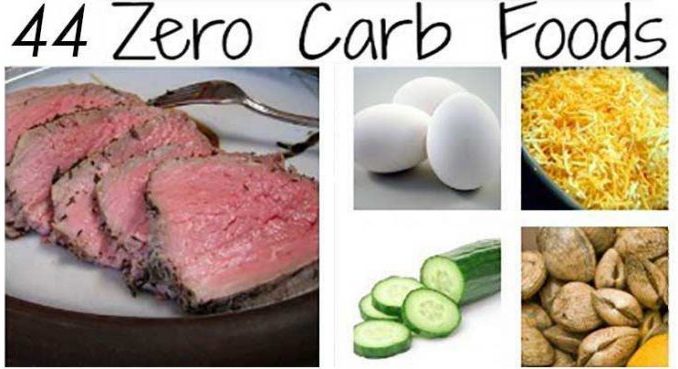 THE BEST 44 ZERO CARB FOODS AND TIPS HOW TO FOLLOW THIS DIET
