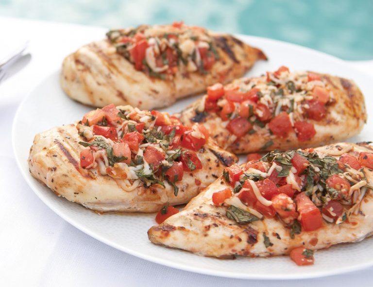 GRILLED BRUSCHETTA CHICKEN