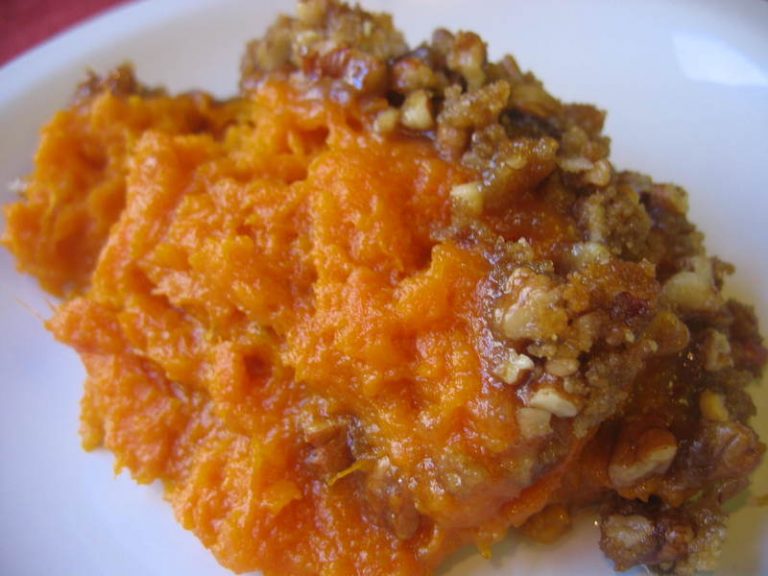 SWEET POTATO PECAN CASSEROLE