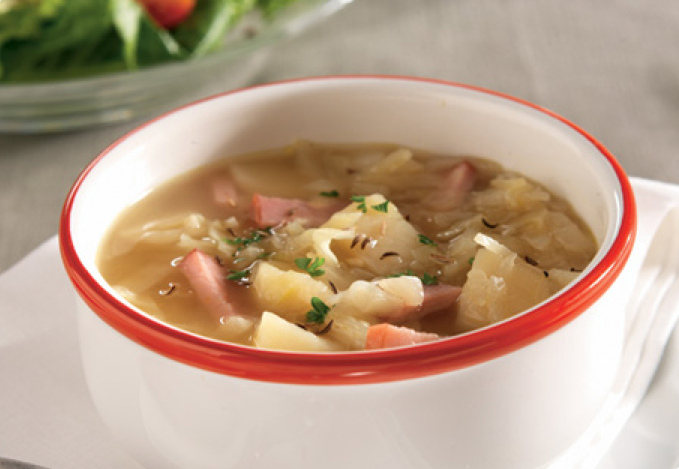 CABBAGE-POTATO SOUP