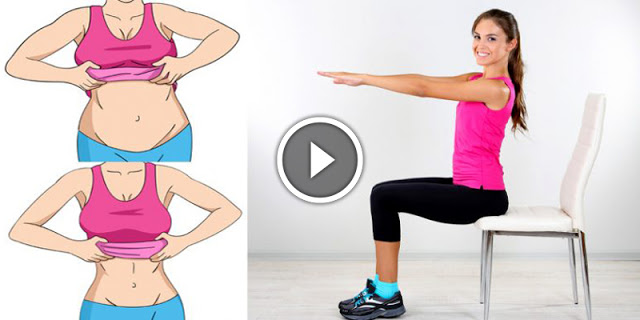 5 CHAIR EXERCISES THAT WILL REDUCE YOUR BELLY FAT WHILE YOU SIT