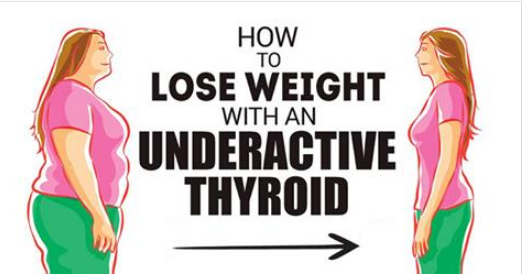 HOW TO LOSE WEIGHT WITH AN UNDERACTIVE THYROID!