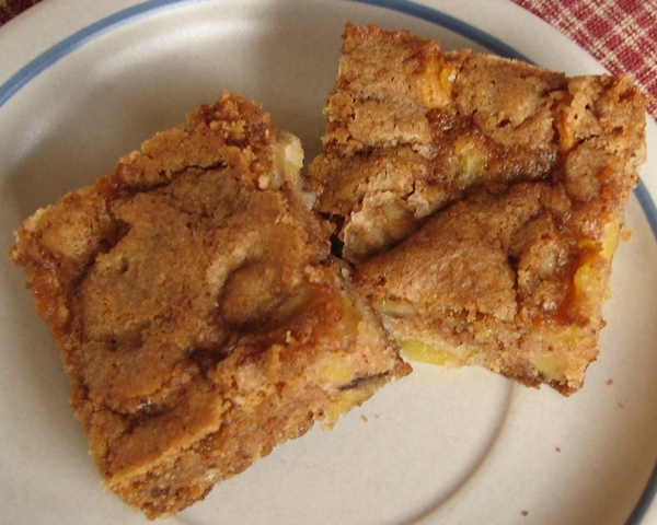 APPLE-WALNUT BARS